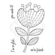 Woodware Clear Singles Bold Blooms - Katrina