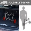 Soozier Aluminum Kayak Cart Canoe Carrier Dolly Trolley Airless Tires Beach Sand Silver