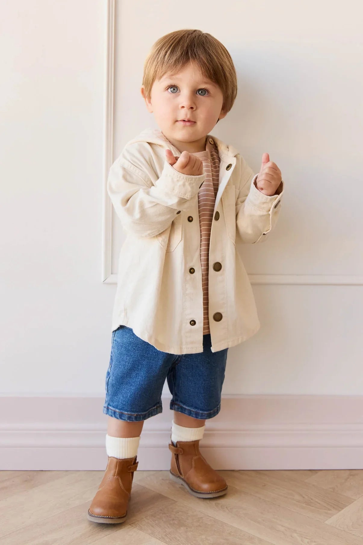 Noah Short - Mid Wash Denim | Jamie Kay