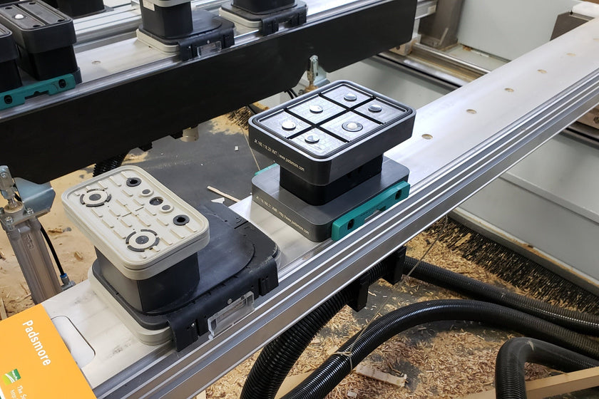 CNC - Rubber Pad 125*75mm for circuit system (Homag)