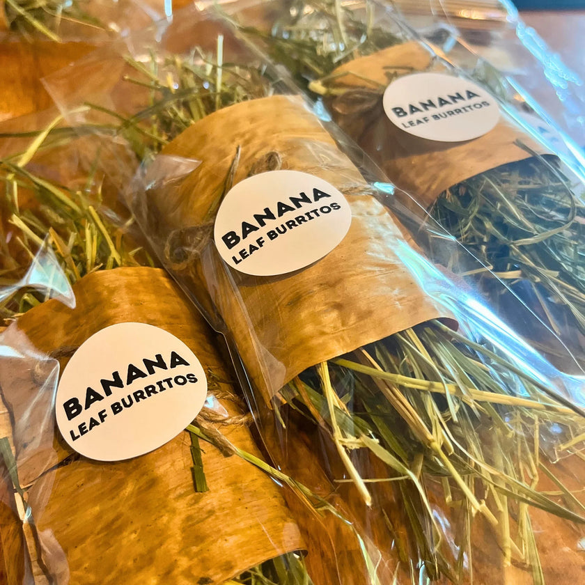 Burritos aux bananes pour les lapins