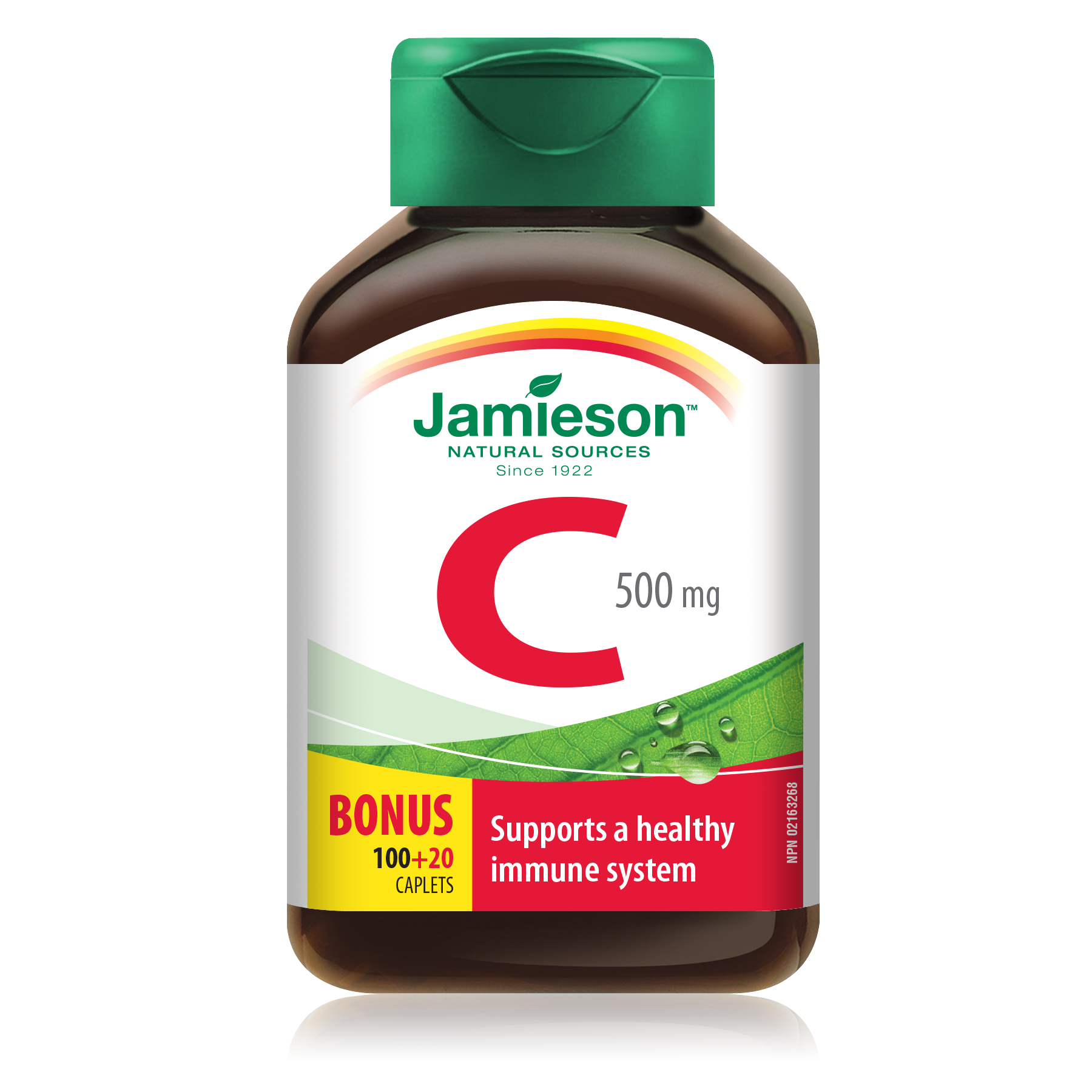 Jamieson Vitamin C 500mg 100's+20's Free