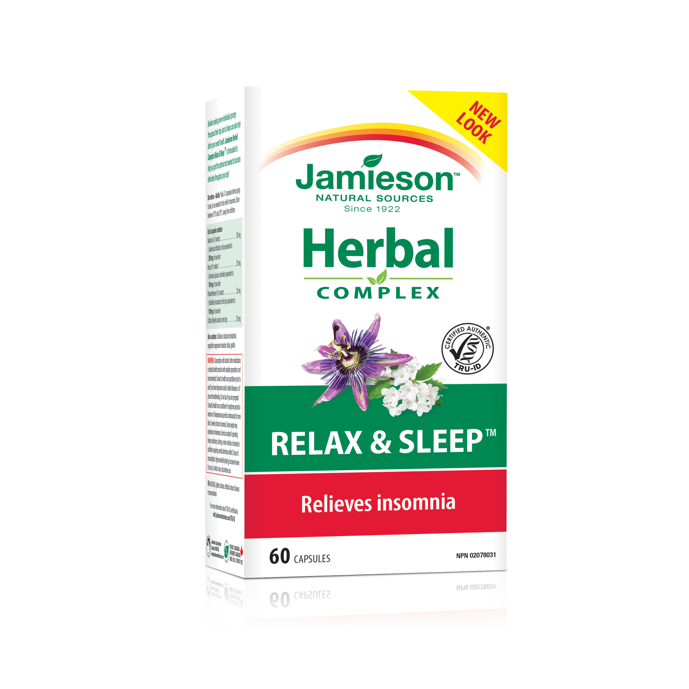 Jamieson Herbal Complex Relax & Sleep 60's