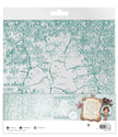 JMA Acetate Sheets White & Vintage Mint Christmas Blush 6 Sheets
