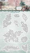 JMA Cutting Die Christmas Greens Christmas Blush 9 Pieces