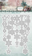 JMA Cutting Die Winter Curtain Christmas Blush 1 Piece