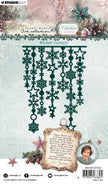 JMA Cutting Die Winter Curtain Christmas Blush 1 Piece
