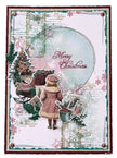 JMA Mask Snowflake Pattern Christmas Blush 1 Piece