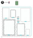 JMA Cutting Die Rectangle Ornament Frames Essentials 137x177x1mm 8 PC nr.471