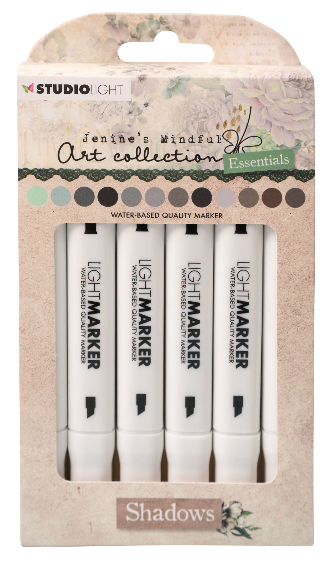 JMA Light Markers Shadows Essentials 95x152x32mm 12 PC nr.13