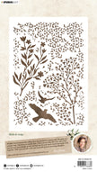 JMA Mask Birds & Twigs Essentials 148x210x1mm 1 PC nr.102