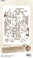 JMA Mask Grungy Floral Pattern Essentials 148x210x1mm 1 PC nr.78