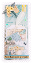 JMA Clear Stamp Art Quotes Essentials 105x148x3mm 1 pc nr.111