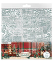JMA Acetate Sheets White & Green Festive Nostalgia 6 SH