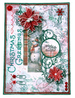 JMA Cutting Die Snowflake Circle Frame Festive Nostalgia 6 PC