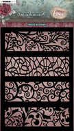 JMA Mask Swirl Windows Inner Peace 148x210x1mm 1 PC nr.129