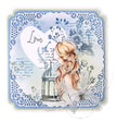 JMA Cutting Die Chair & Frame Romantic Moments 150x150x1mm 6 PC nr.572