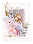JMA Cutting Die Artist Trading Cards & Strips Romantic Moments 135x135x1mm 15 PC nr.573