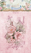 JMA Clear Stamp Sending Roses Romantic Moments 88x129x3mm 1 PC nr.481