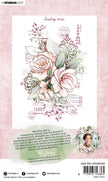 JMA Clear Stamp Sending Roses Romantic Moments 88x129x3mm 1 PC nr.481