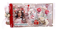 JMA Designer Paper Pad Double-Sided Scrapbooking Sending You Love 12 SH
