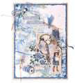 JMA Mask Snowflake ATC Backgrounds Vintage Christmas 130x180x1mm 5 PC nr.240