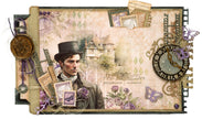 JMA Ribbon Organza & Hemp - Purples Victorian Dreams 4 PC