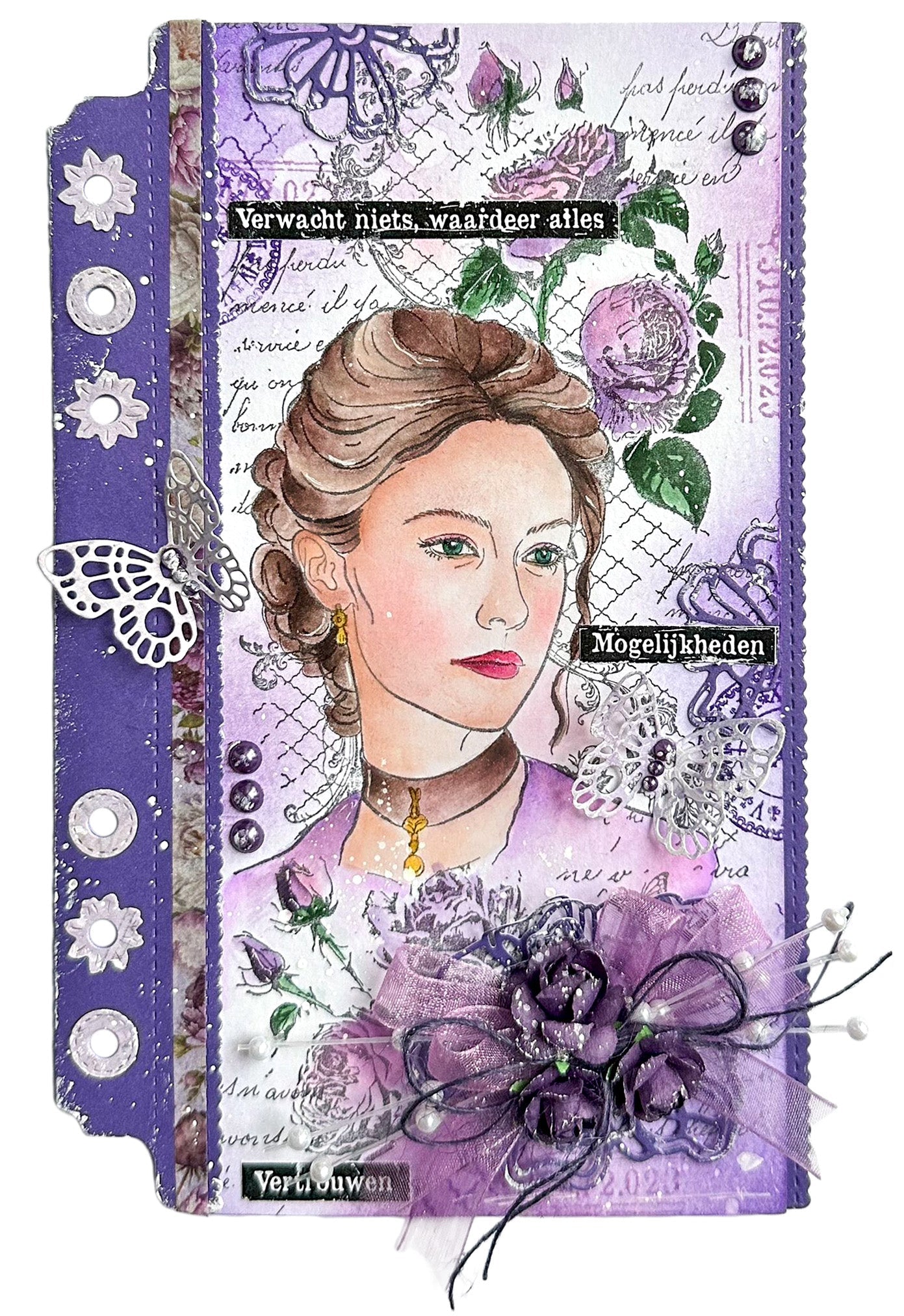 JMA Cutting Die Victorian Embellishments Victorian Dreams 7 PC