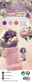 JMA Water-Reactive Ink Pads Peonies (Purples & Pink) Victorian Dreams 3 PC