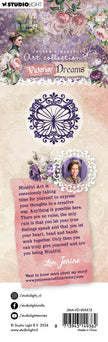JMA Wax Stamp With Handle Embellished Butterfly Victorian Dreams 1 PC