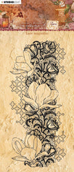 JMA Clear Stamp Lace Magnolias Warm & Cozy 105x210x3mm 1 pc nr.107