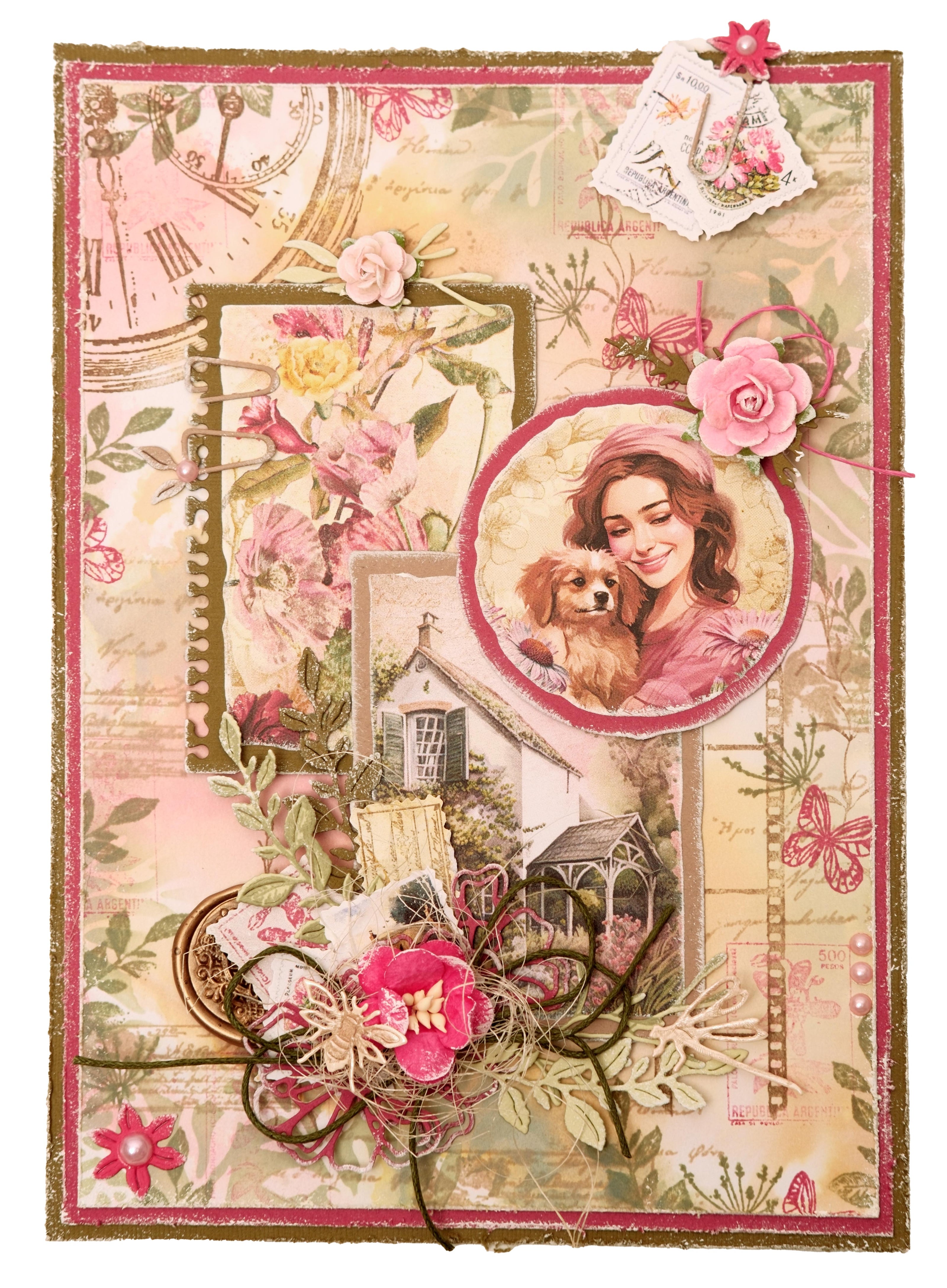 JMA Mixed Paper Pad Vellum, Unicolor & Elements Wild & Free 36 SH