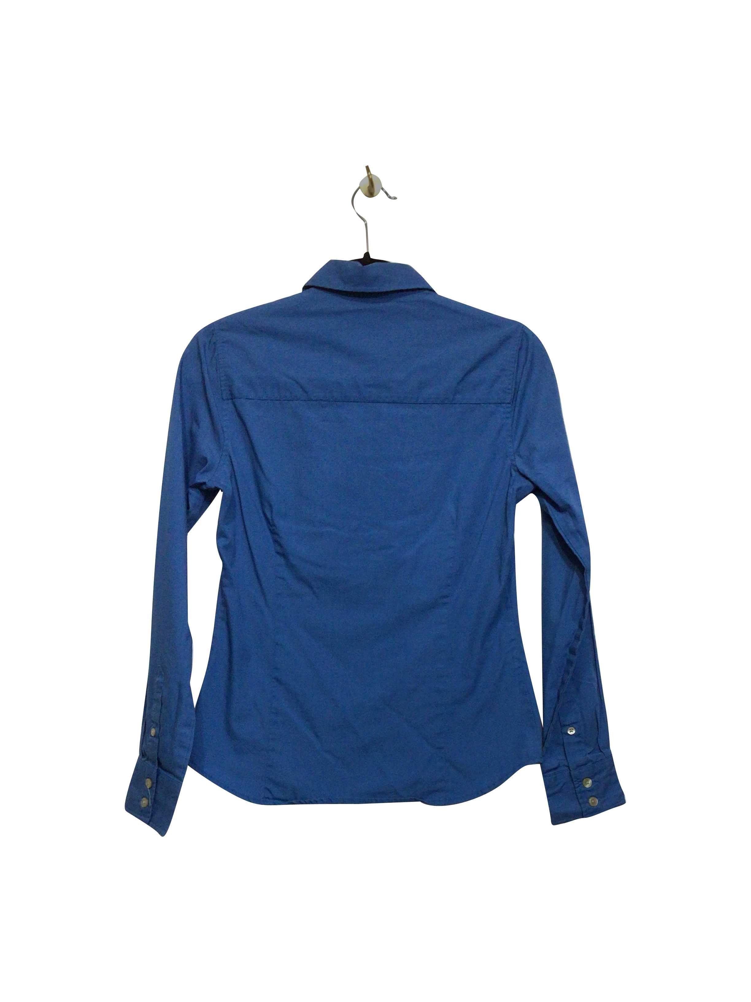 JOE FRESH Regular fit Button-down Top in Blue  -  XS