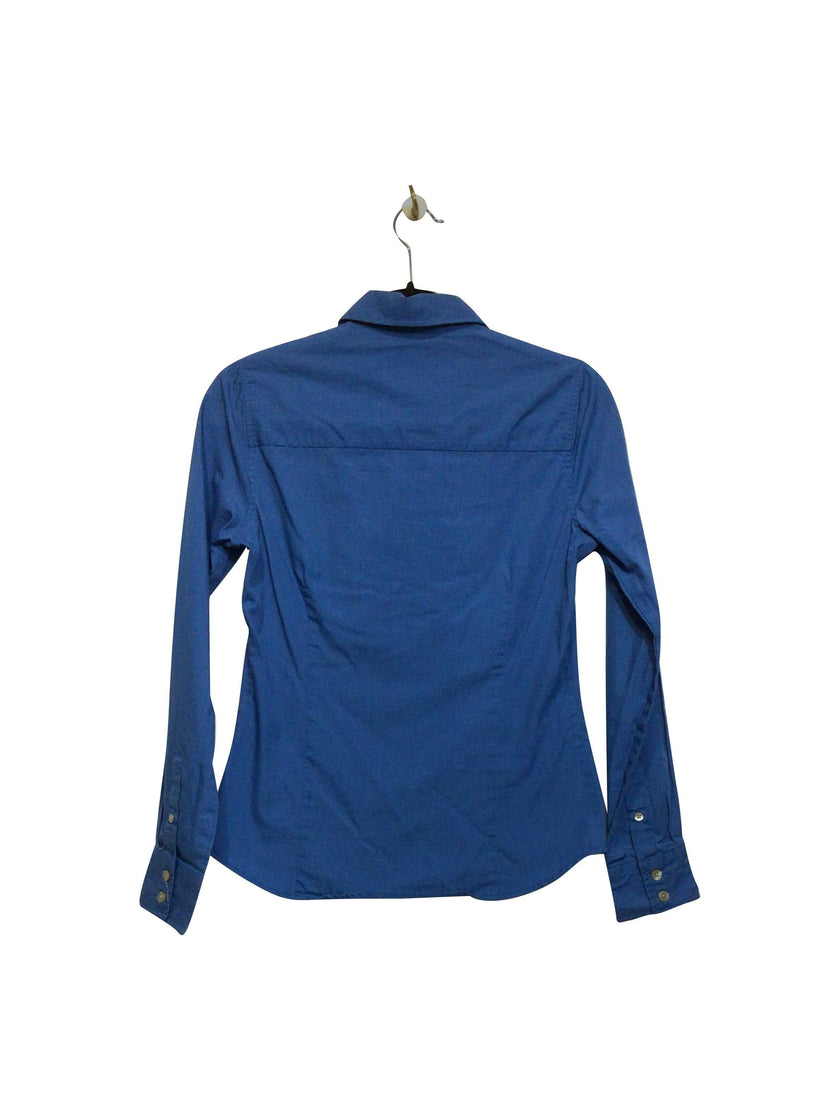 JOE FRESH Regular fit Button-down Top in Blue  -  XS