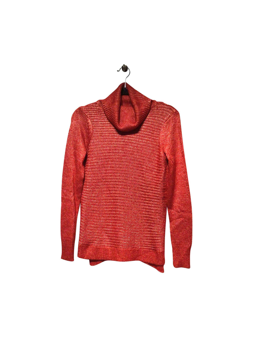 JOE FRESH Regular fit Turtleneck Top in Red  -  XS