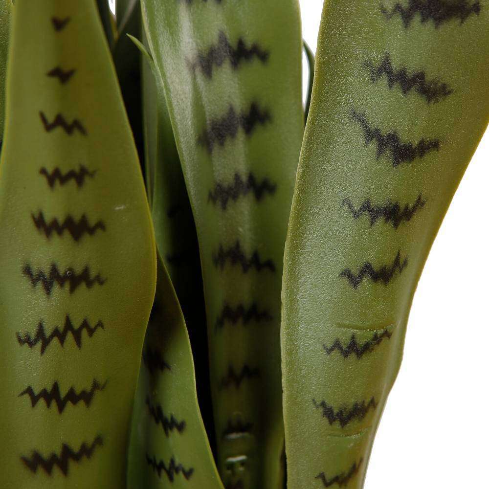 Jose Artificial Snake Sansevieria Dark Green Potted Plant 26