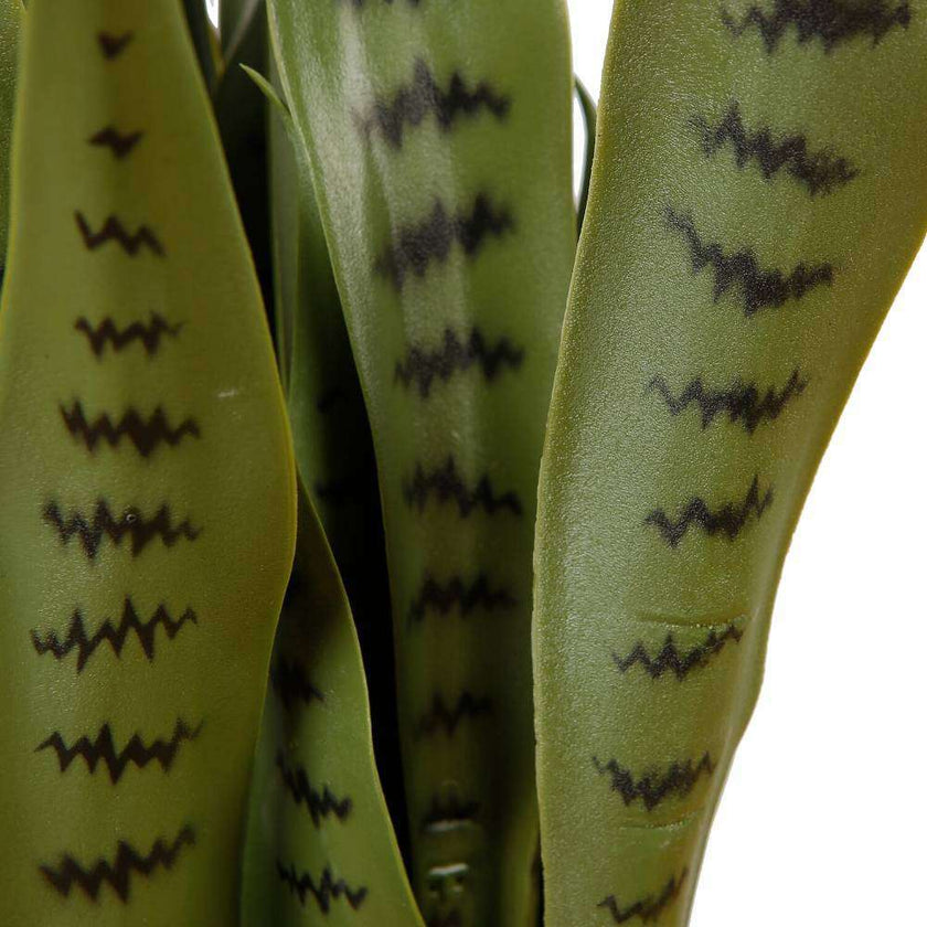 Jose Artificial Snake Sansevieria Dark Green Potted Plant 26