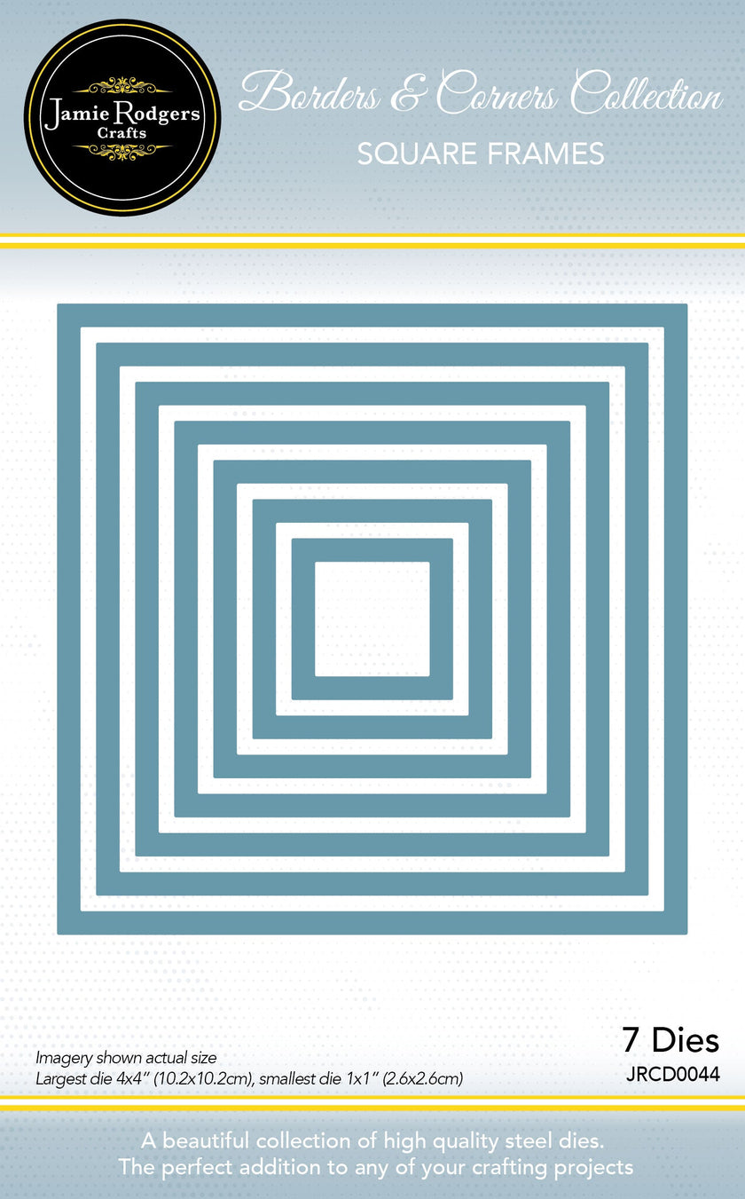 Jamie Rodgers Crafts - Square Frames Die Set