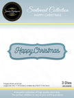 Jamie Rodgers Crafts - Happy Christmas Sentiment Die Set