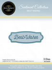 Jamie Rodgers Crafts - Best Wishes Sentiment Die Set