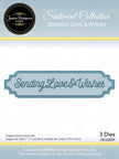 Jamie Rodgers Crafts - Sending Love and Wishes Sentiment Set Die