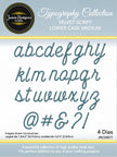 Jamie Rodgers Crafts Velvet Script - Lower Case Medium Die Set