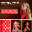 Mega Sale-NEW 2025 COSTWAY 3D Heat Far Infrared Corner Sauna (3–5 Person) – Canadian Hemlock Wood-Red Light Therapy+Near Infrared-Carbon & Mica Heaters,-Chromotherapy Lighting-Low EMF-Bluetooth Speakers