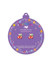 Boucles d'oreilles en émail - Bas de Noël - Girl Nation