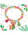 Bracelet - Reindeer and bell - girl nation