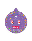 Enamel Clip-On Earrings - Snowman Wonderland - Girl Nation