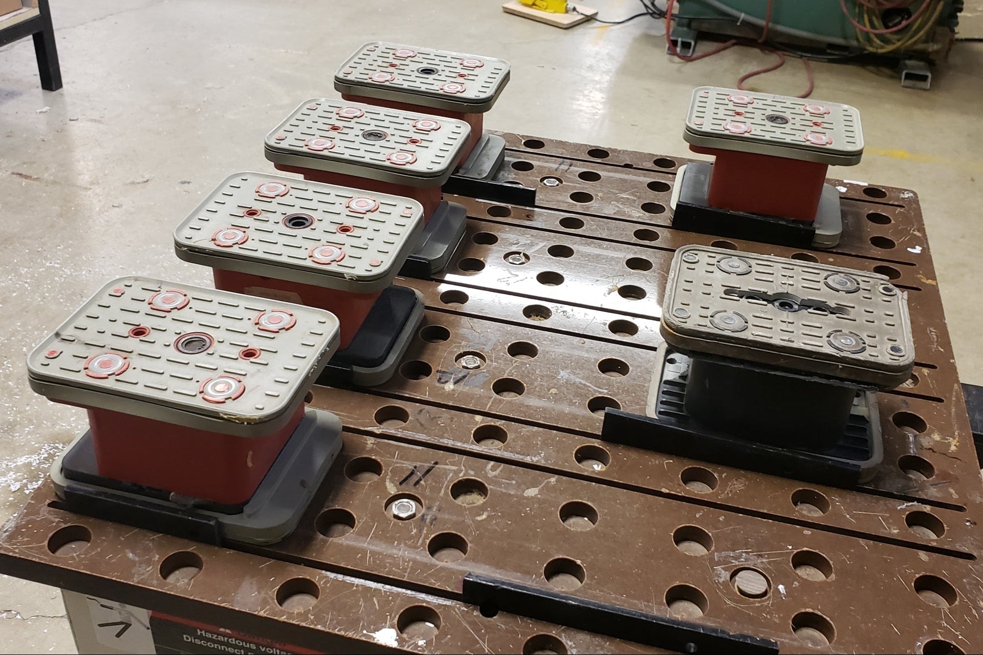 CNC - Rubber Pad 160*115mm for circuit system (IMA)