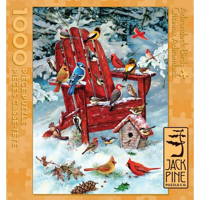 Jack Pine - Adirondack Birds (1000-Piece Puzzle)