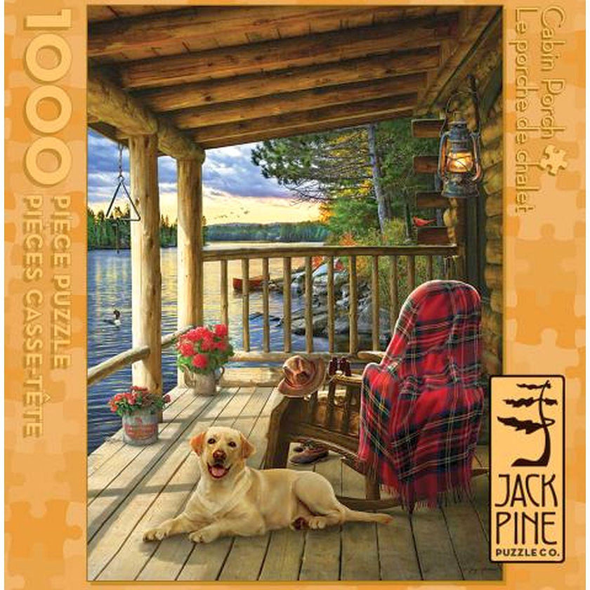 Jack Pine - Cabin Porch (1000-Piece Puzzle)