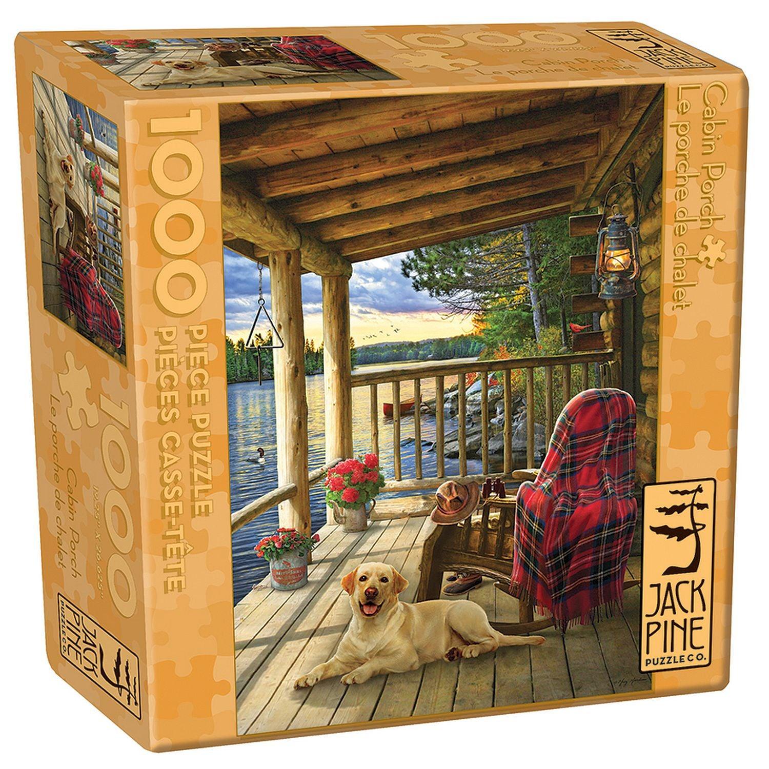 Jack Pine - Cabin Porch (1000-Piece Puzzle)